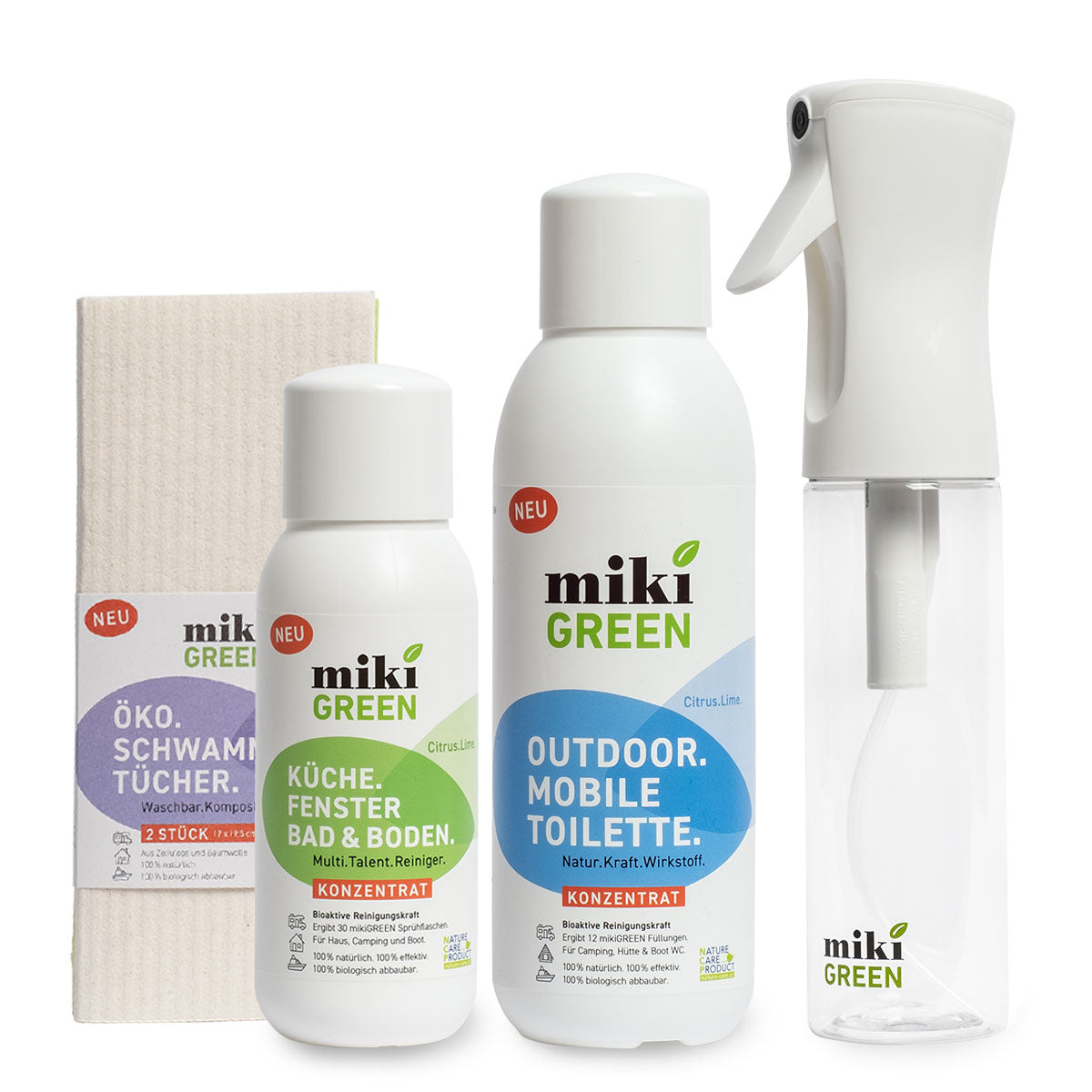 mikiGREEN | Campen und Mobile Toilette ohne Chemie