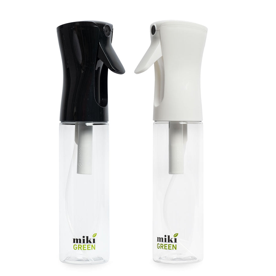 mikiGREEN Duo Spray, Sprühflasche Reinigung, schwarz weiß