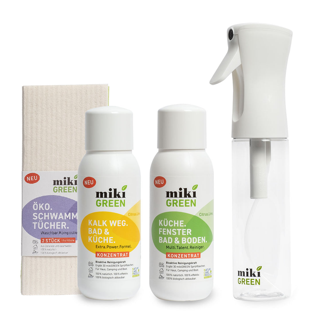 Miki Green Easy Clean Set | Easy Clean-Set | MikiGreen